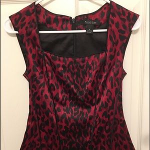 WHBM Sexy Leopard Top - Size 0